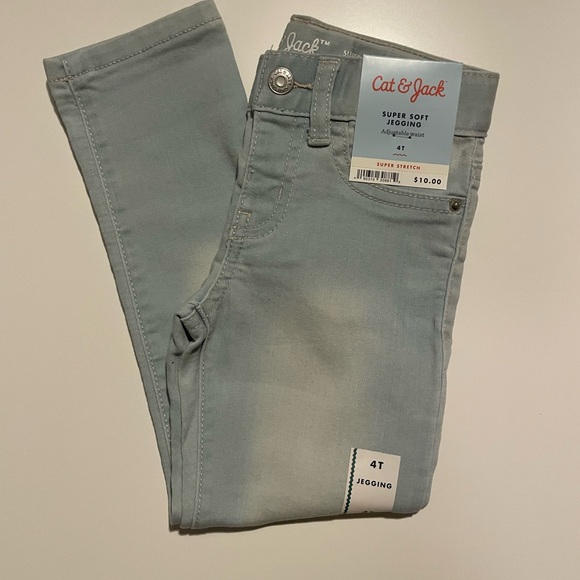 Cat & Jack Kids Jeans - Light Gray - Picture 3 of 3